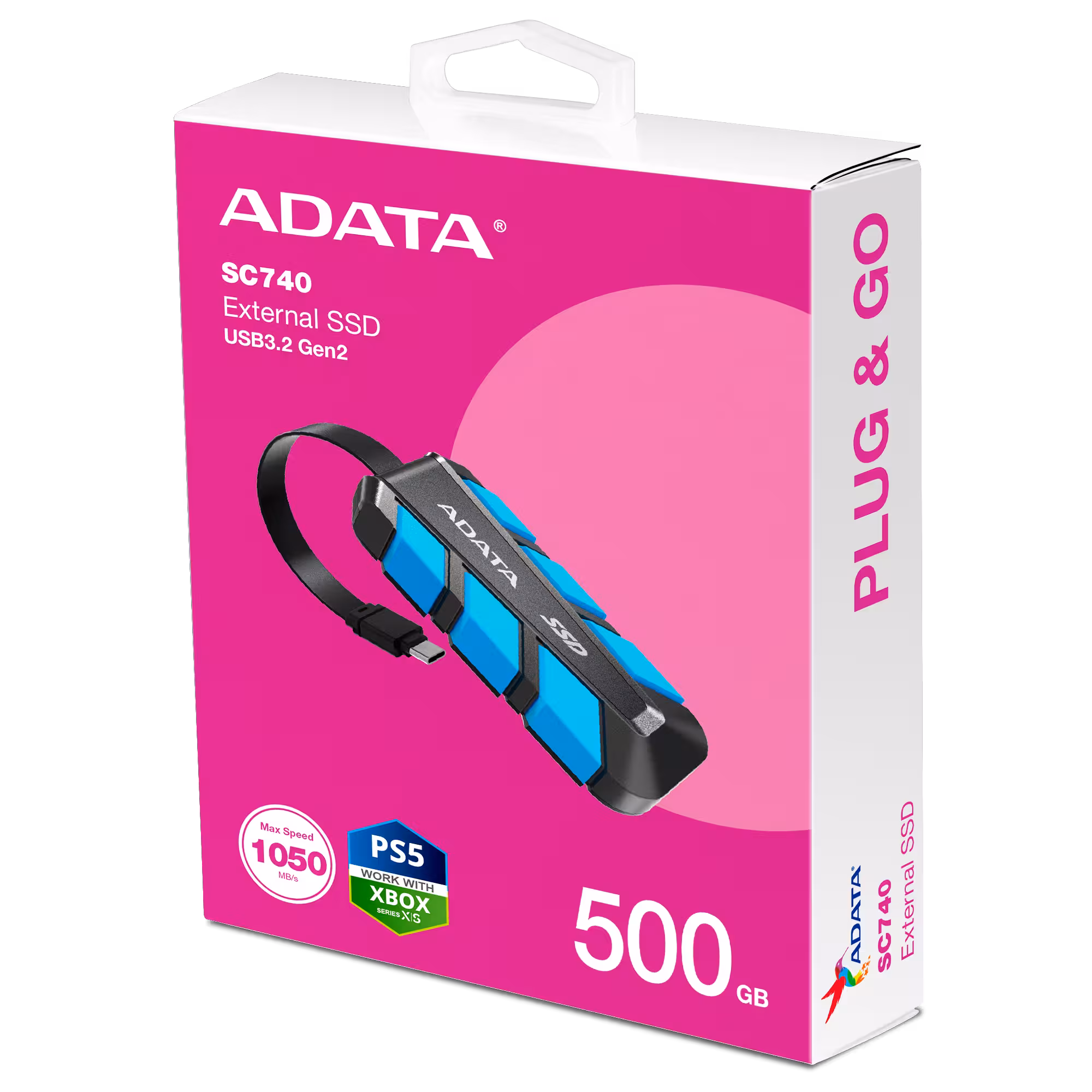 Externes SSD SC740-#000000-6