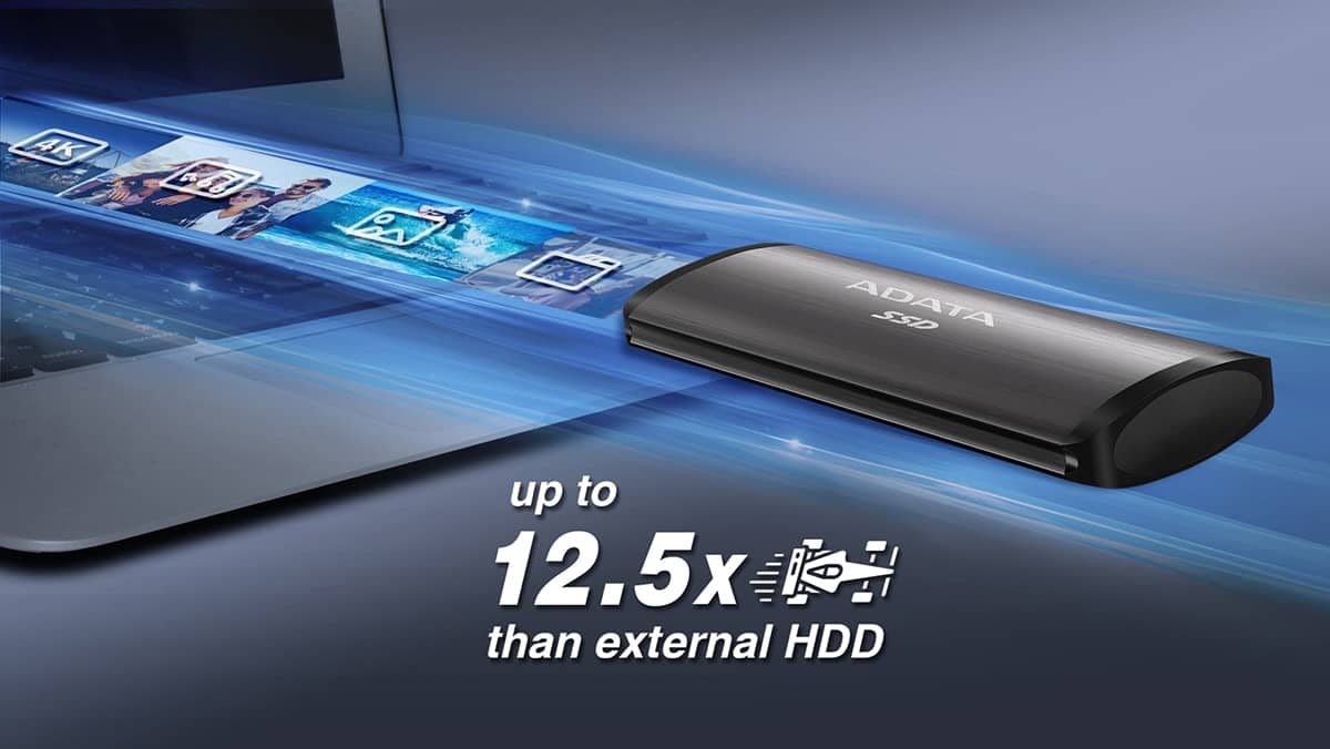 SSD Externe ADATA SE760 1TB USB 3.2 Gen 2 Type-C - DARIACOM