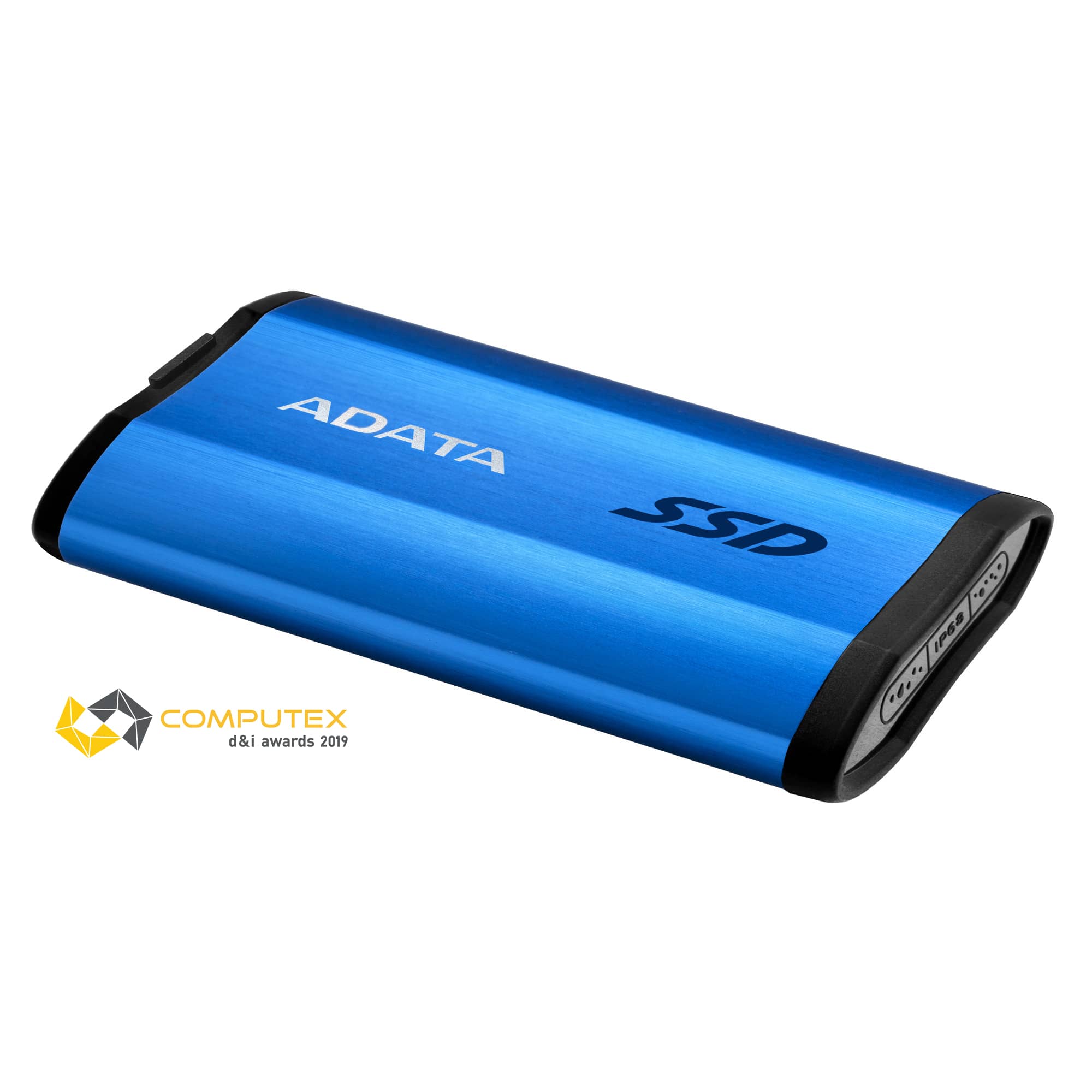 ADATA SE800 1TB Rugged IP68 SuperSpeed USB 3.2 Gen 2 USB-C External Portable SSD ASE800-1TU32G2-CBK 