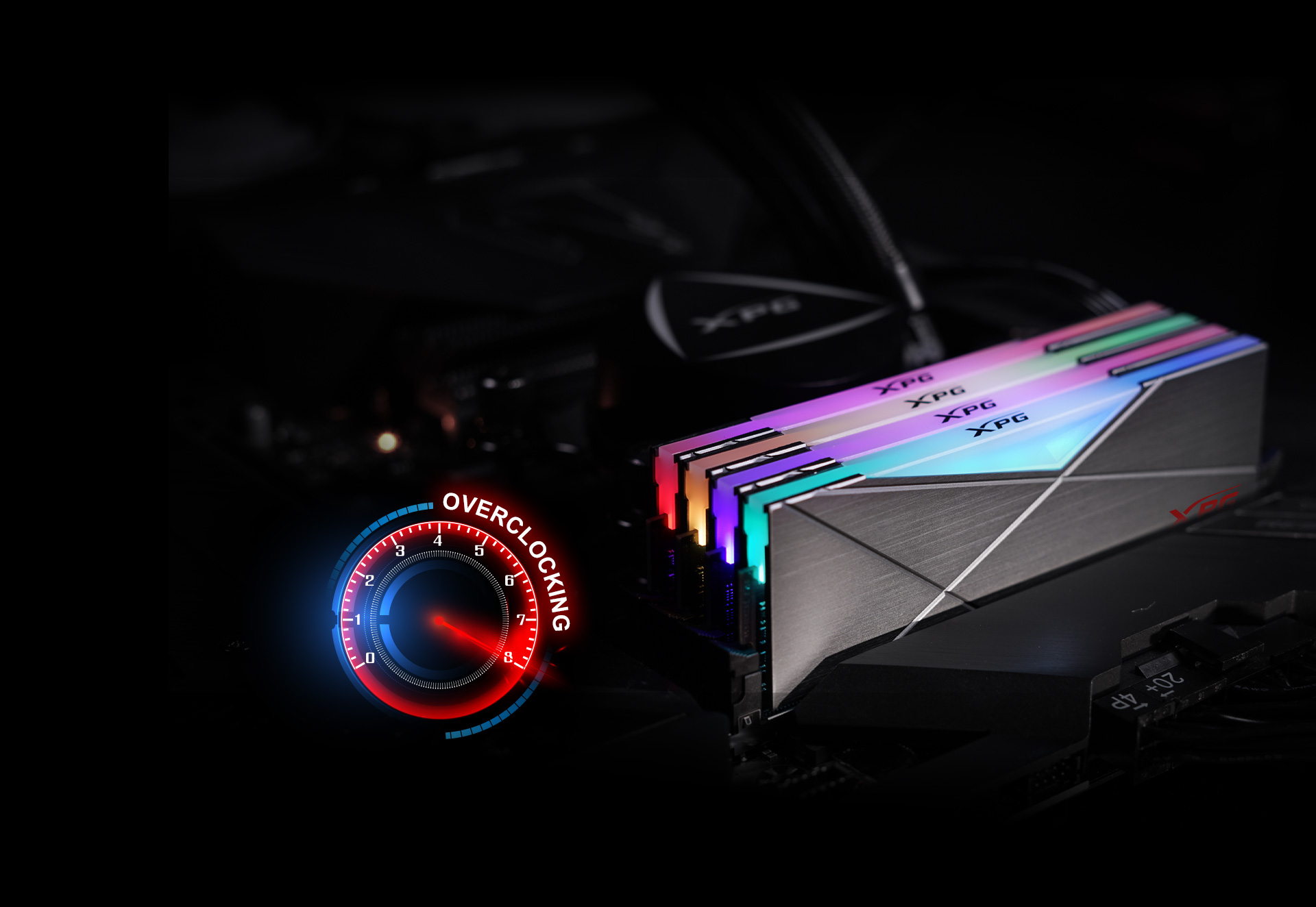 SPECTRIX D50 DDR4 RGB メモリモジュール