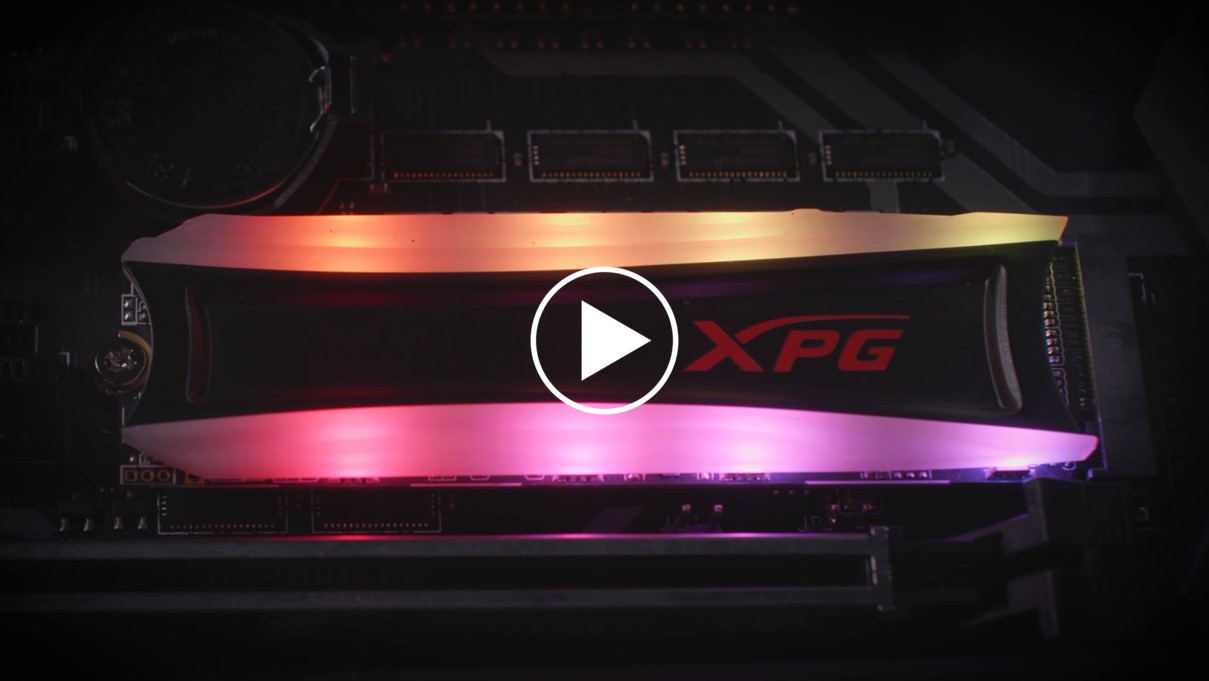 XPG SPECTRIX S40G RGB PCIe Gen3x4 M.2 2280 Solid State Drive
