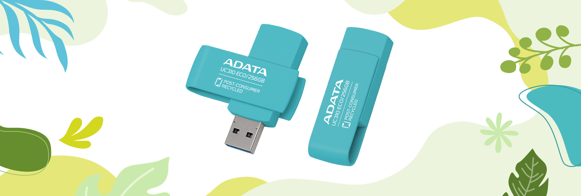 ADATA CHIAVETTA USB UC310 ECO 32GB USB 3.2 G1