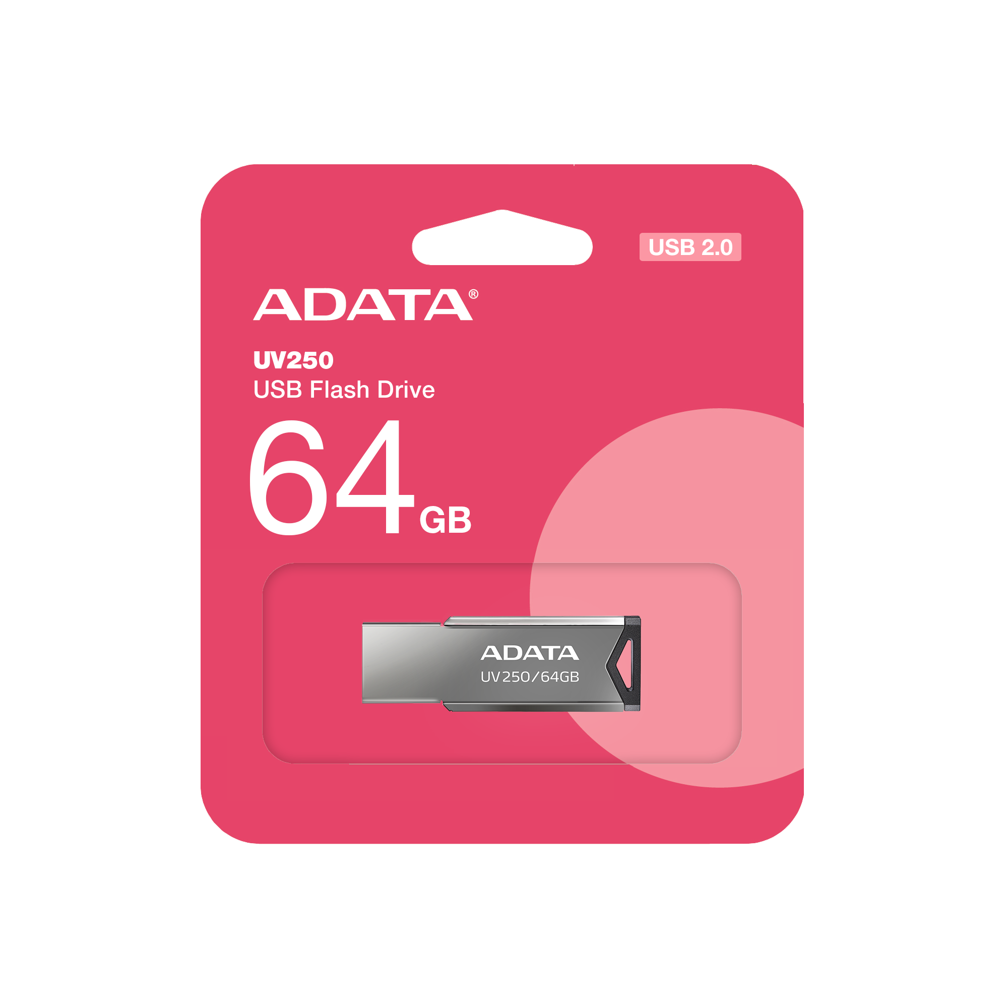 Clé USB ADATA UV250 - 16 Go - USB 2.0 - Noir