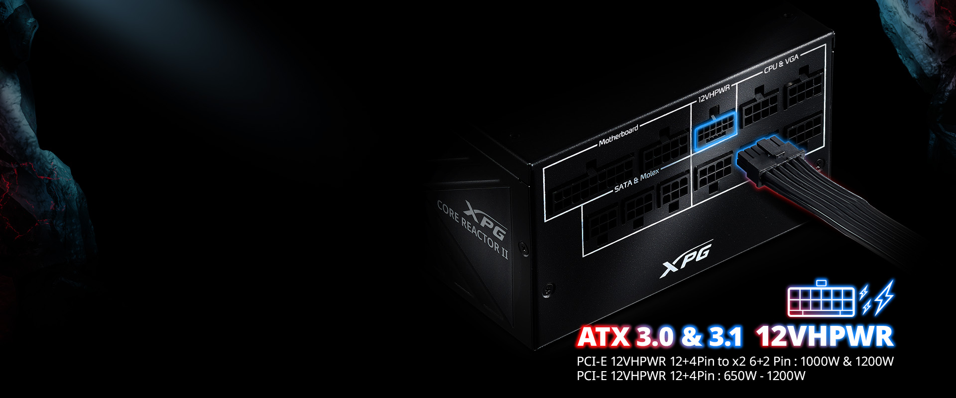 Fuente De Poder Xpg Core Reactor 850w 80 Plus Gold - Clones y Periféricos